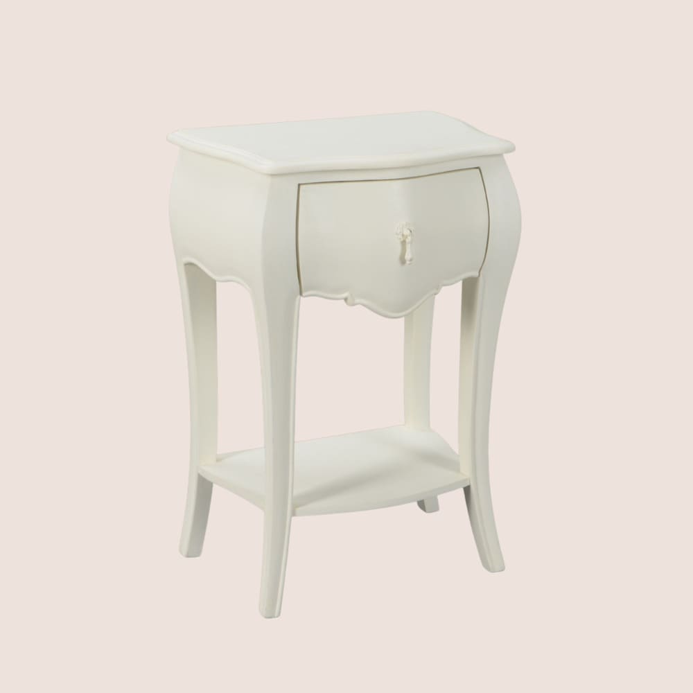 Table de nuit baroque en bois 1 tiroir 1 tablette - Maisons du Monde