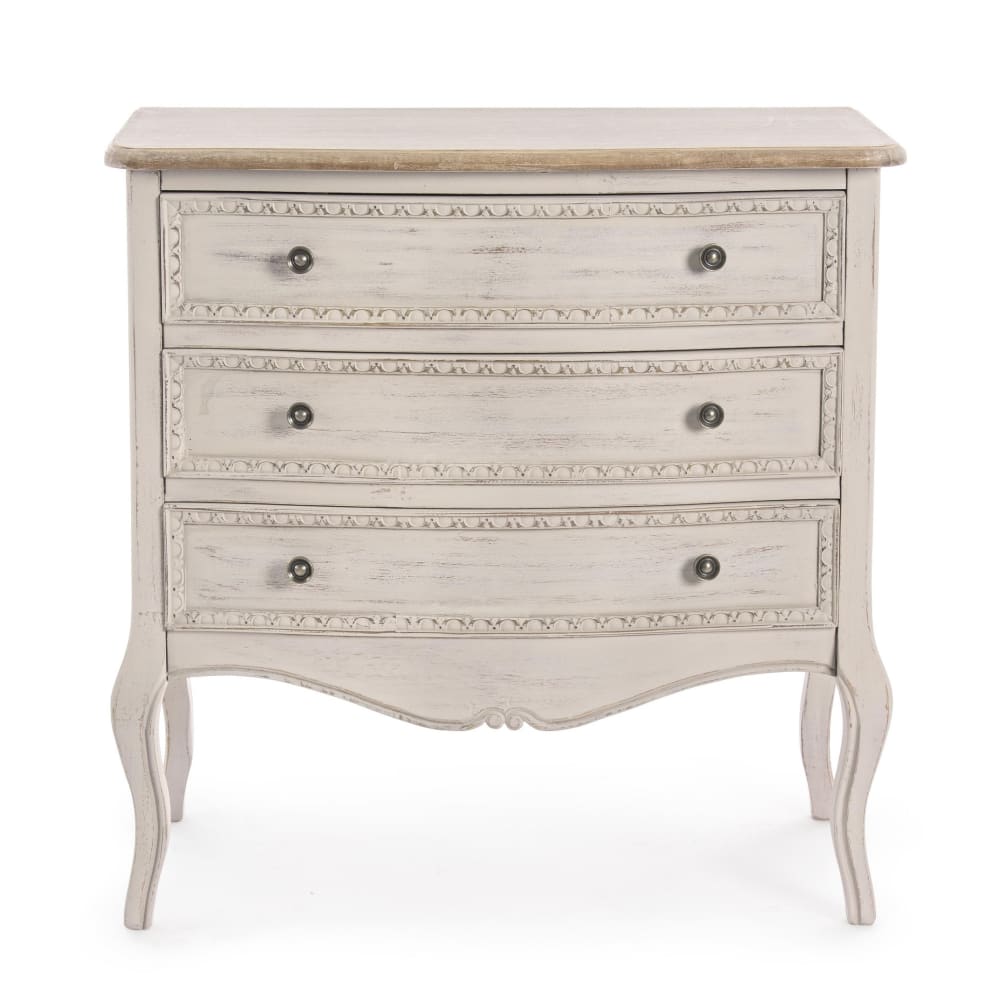 Commode 3 tiroirs en bois