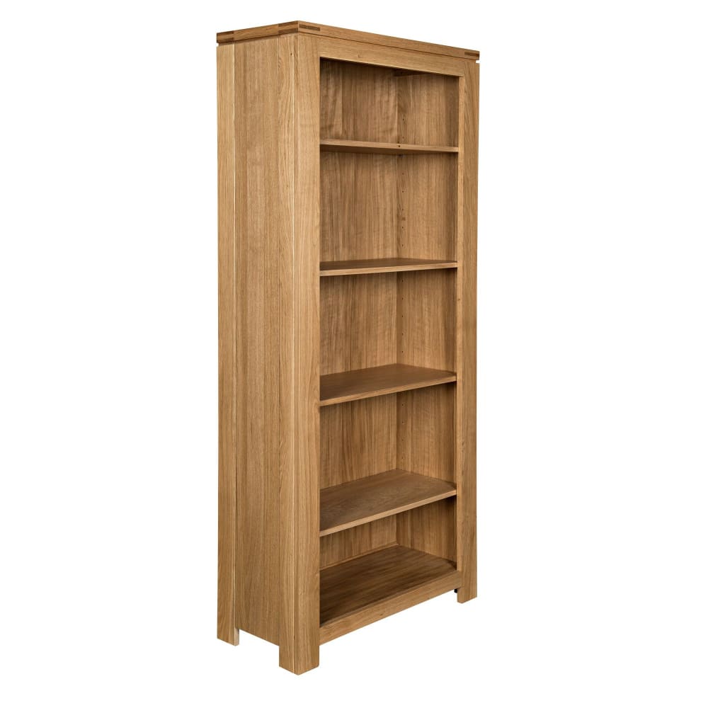 Bibliothèque moderne en chêne clair