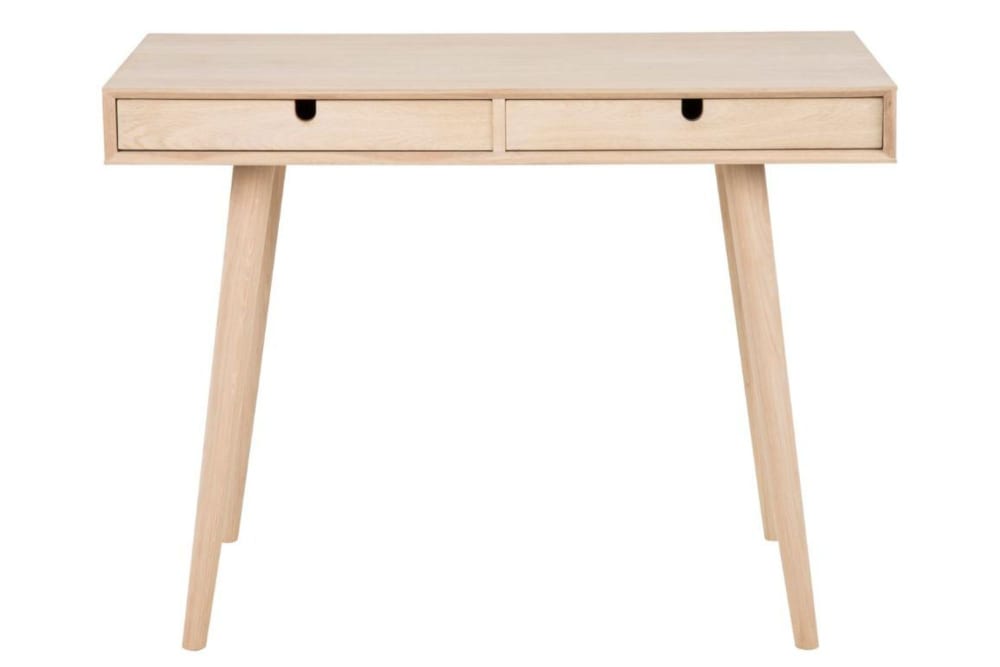 Bureau en bois avec deux