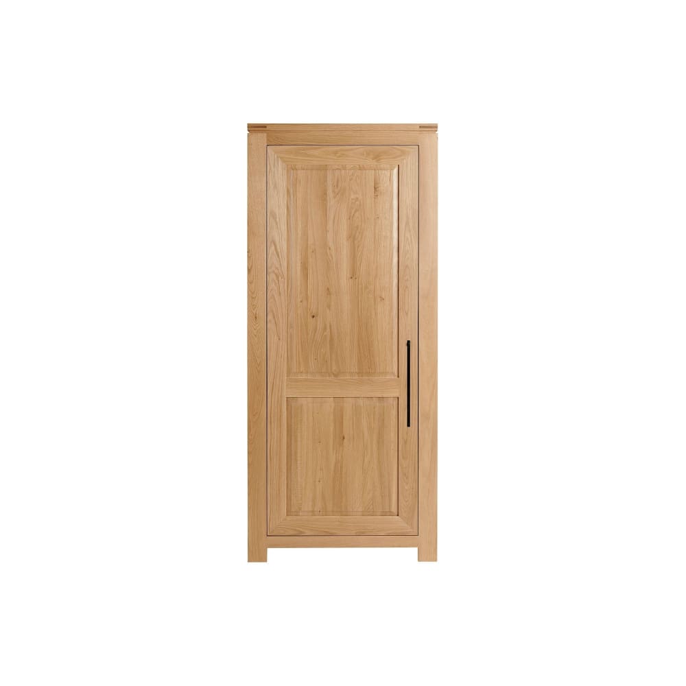 Bonnetière moderne en chêne clair 1 porte