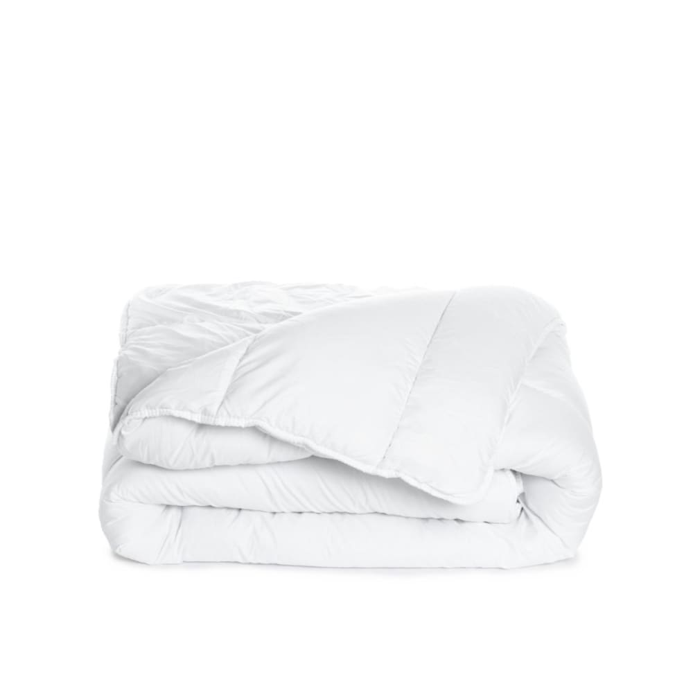 Bleu Câlin Couette chaude segmentable 220x240cm Blanc Certifié Oeko-Tex Pes - Polyester