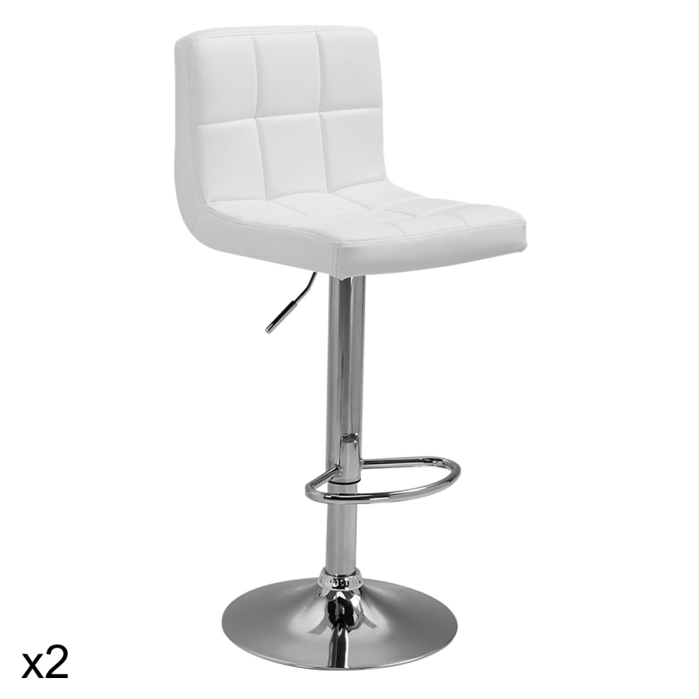 Lot de 2 tabourets de