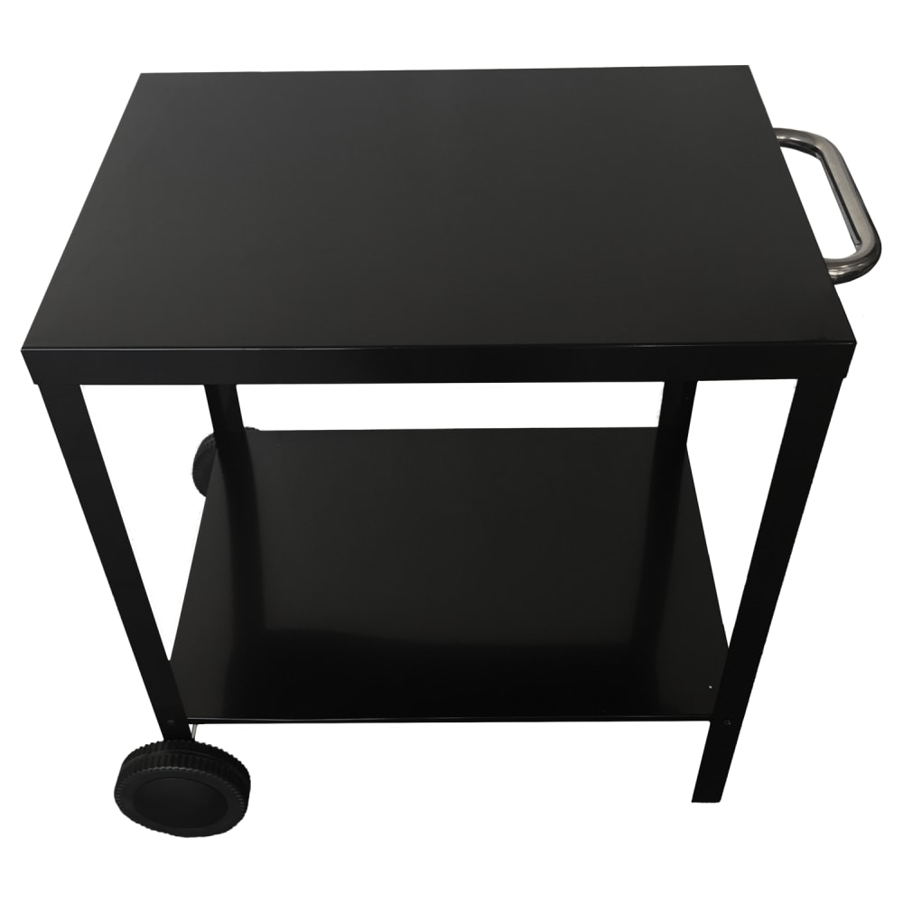 Carrito con ruedas para plancha en acero negro - Maisons du Monde