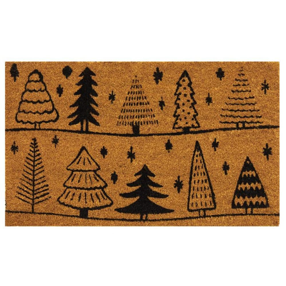 Paillasson Sapins en coco 45 x 75 cm