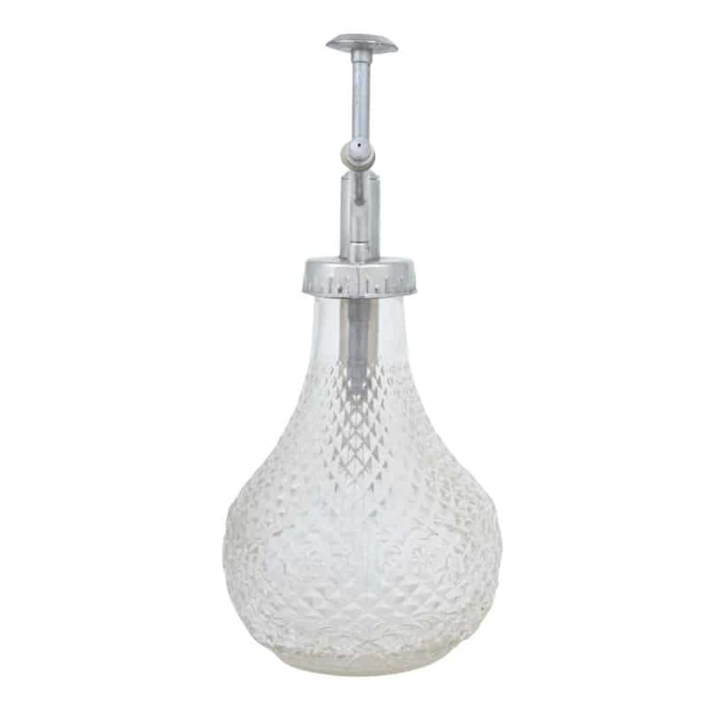 Vaporisateur verre reliefé transparent Vaporisateur verre reliefé transparent