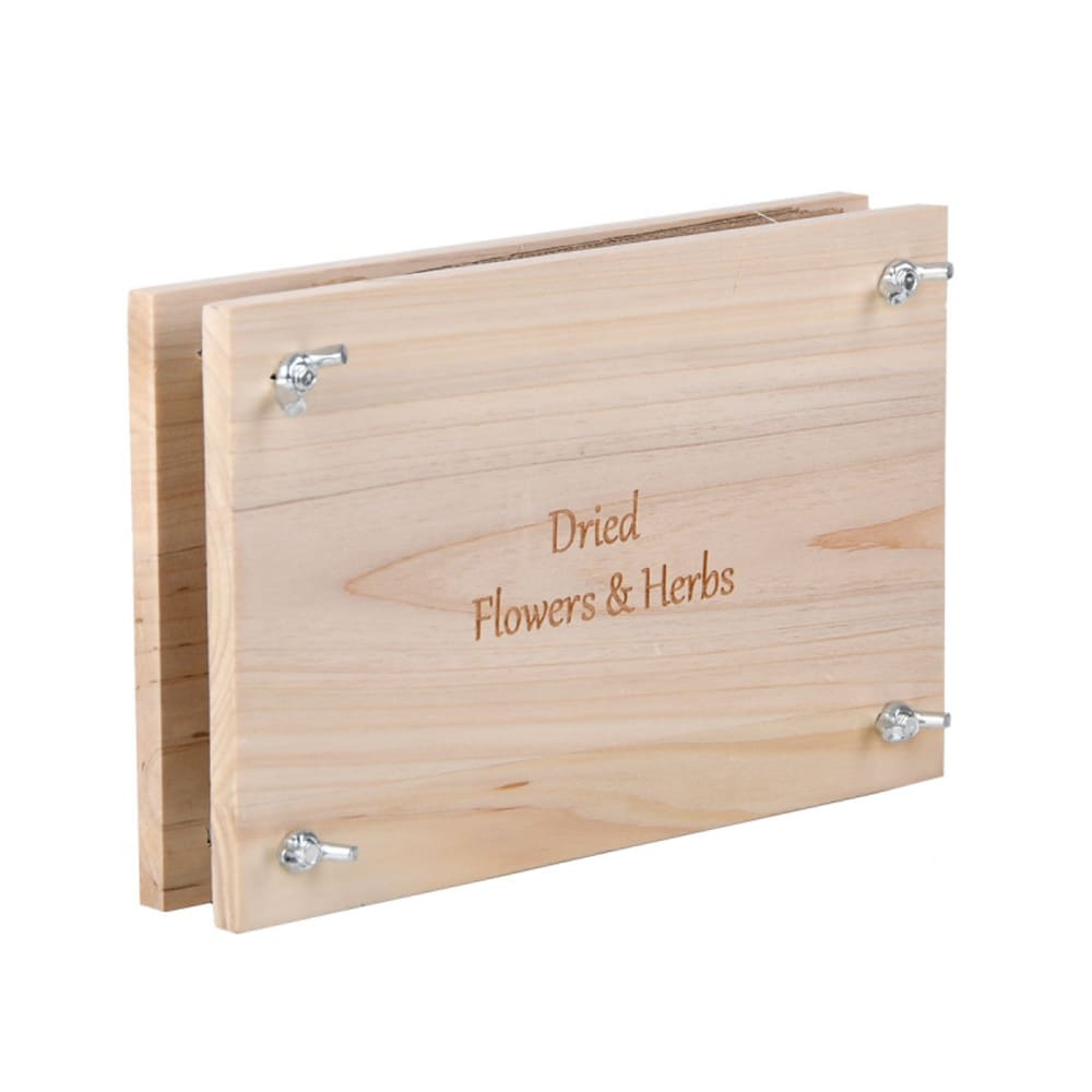 Presse fleurs herbes bois naturel