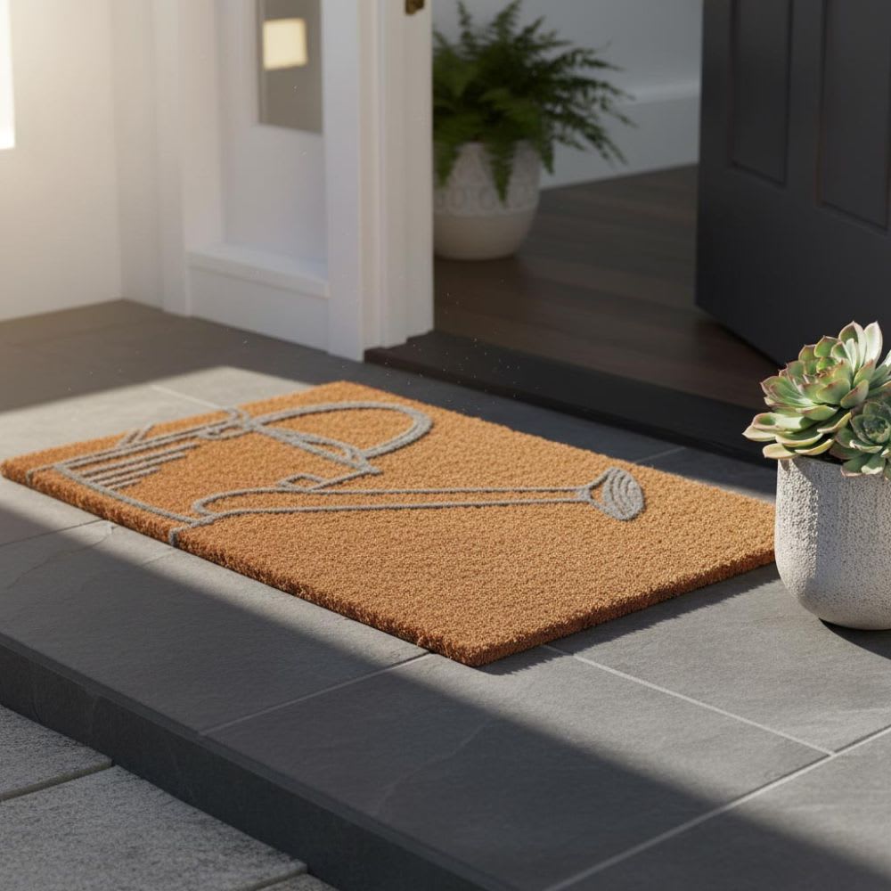 Paillasson coco arrosoir 60 x 40 cm - Maisons du Monde