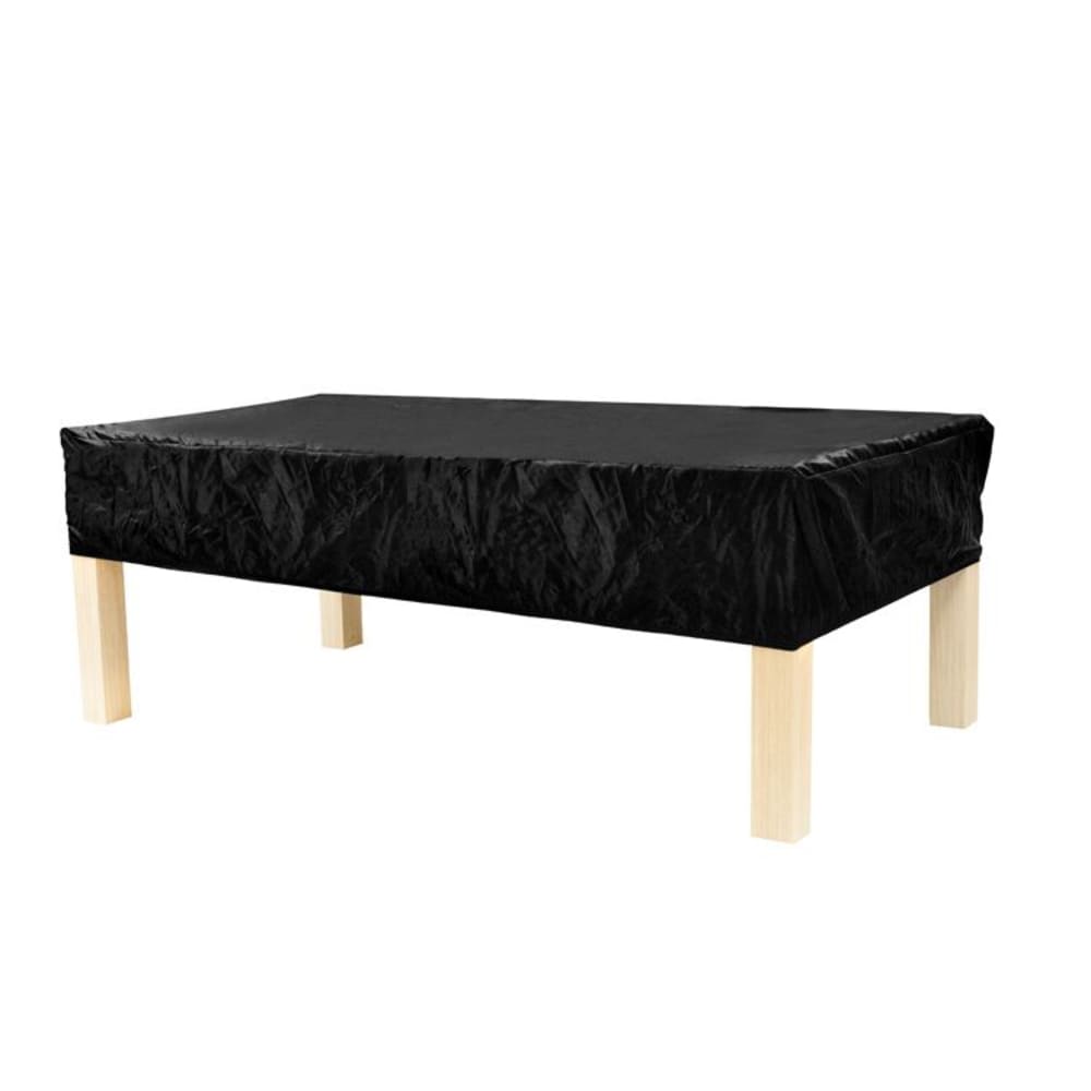 Maison Pavane Schwarze, beschichtete Billardtischabdeckung Schwarz Pvc - Polyvinlychlorid