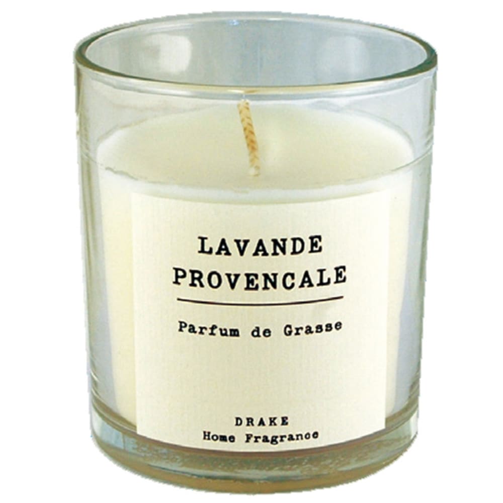 Drake Bougie déco lavande 35h Blanc Cire