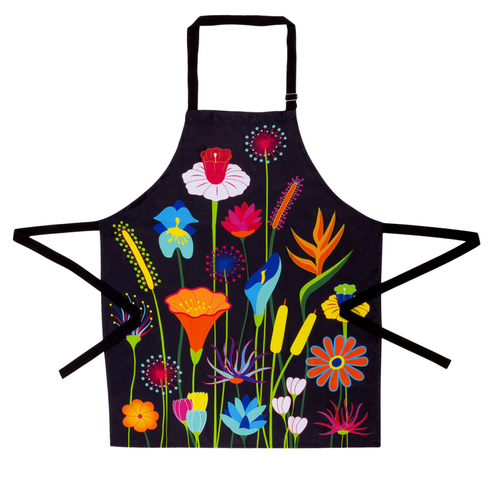 Tablier  noir polyester 85 x 69 x 1 cm