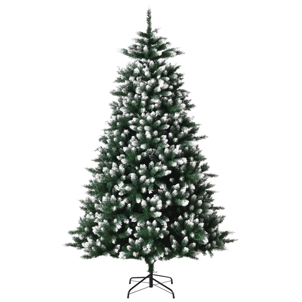 Árbol de Navidad Artificial 130x130x210 cm Verde