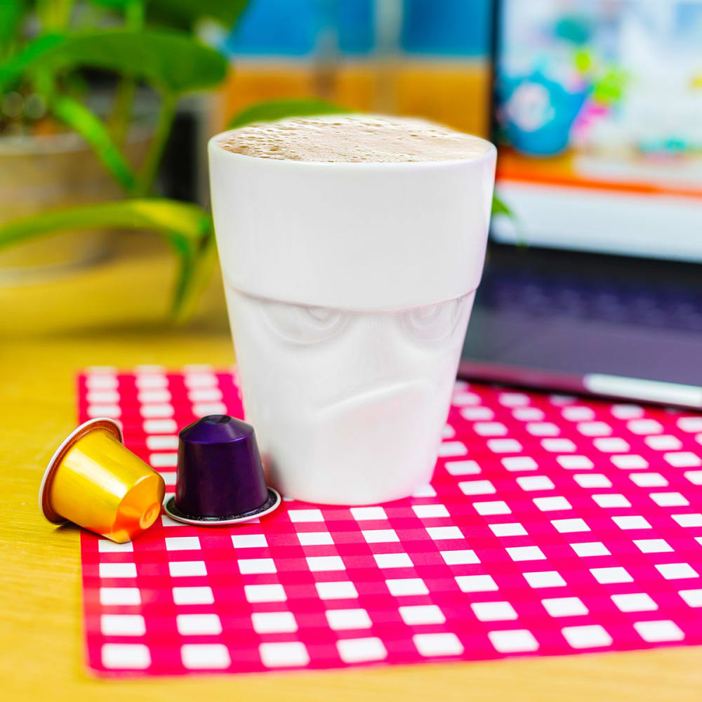 Mug en porcelaine 35cl  Grognon porcelaine de chine 12 x 12 x 9 cm - Maisons du Monde