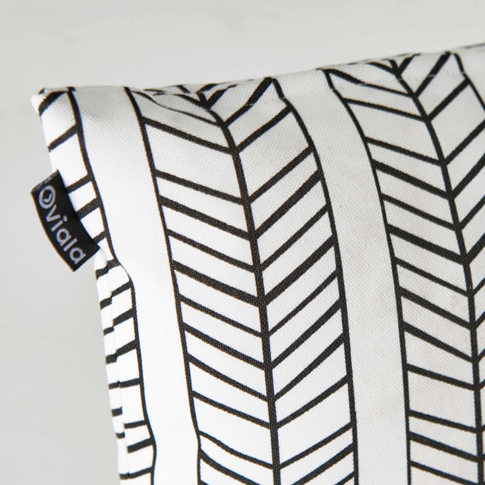 Lote de 2 cojines cuadrados de poliéster tembu 45x45x8 cm - Maisons du Monde