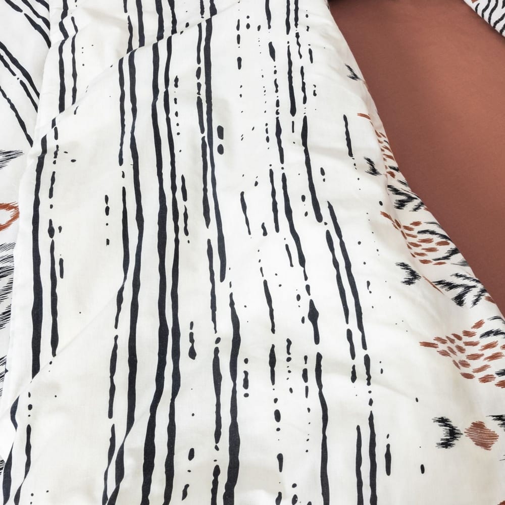 Housse de couette coton 240x220 + 2 taies - Maisons du Monde
