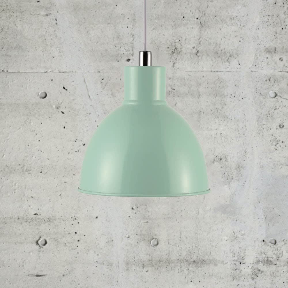Suspension de plafond verte avec hauteur réglable jusqu’à 223 cm