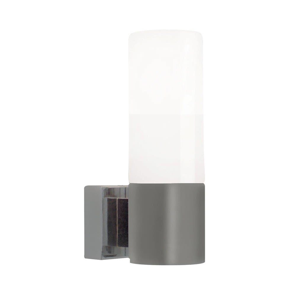 Nordlux Applique de salle de bain acier et blanc avec protection contre l'eau style contemporain Gris Métal