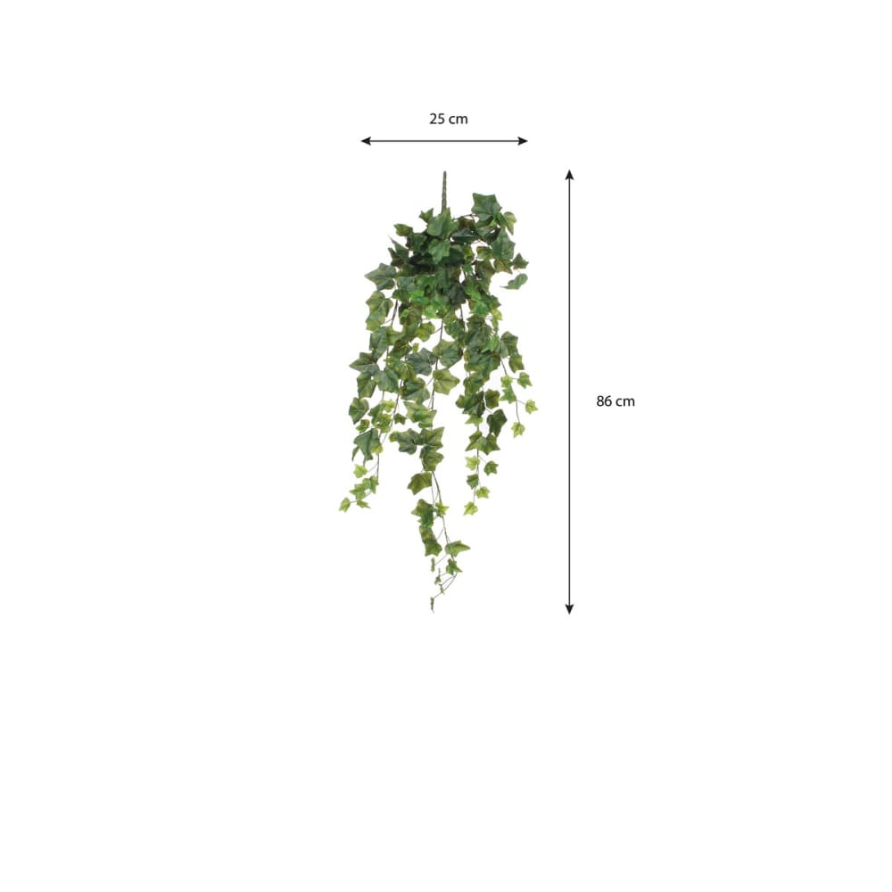 Pianta artificiale ivy verde h86xb25xl25cm - Mica Decorations