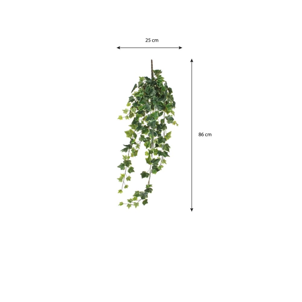 Pianta artificiale ivy verde  h86xb25xl25cm - Mica Decorations