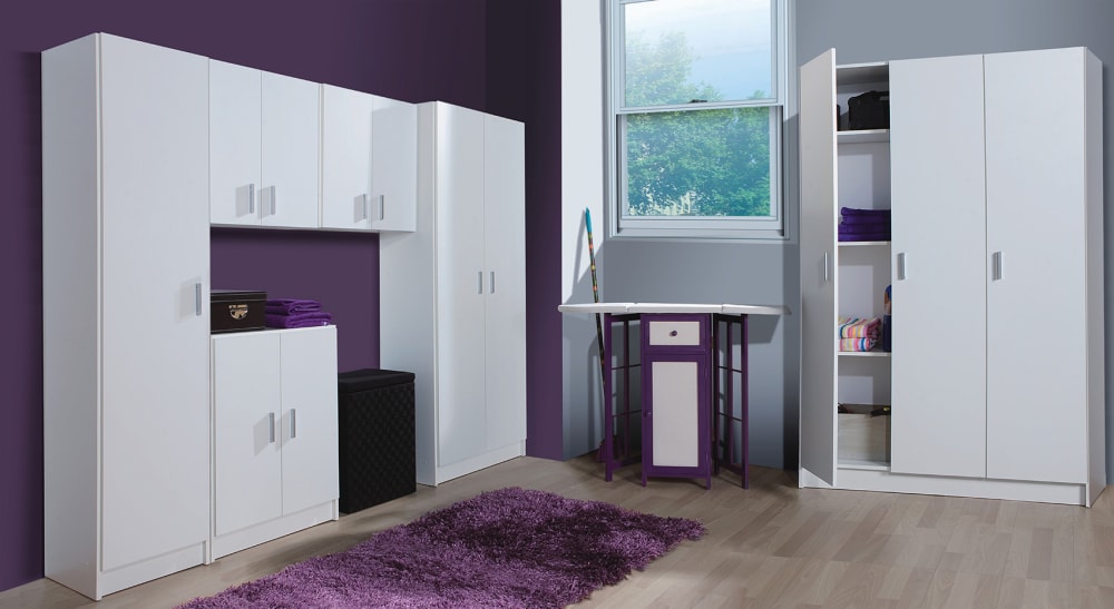 Säule 1 Tür weiß H180 cm - Maisons Du Monde