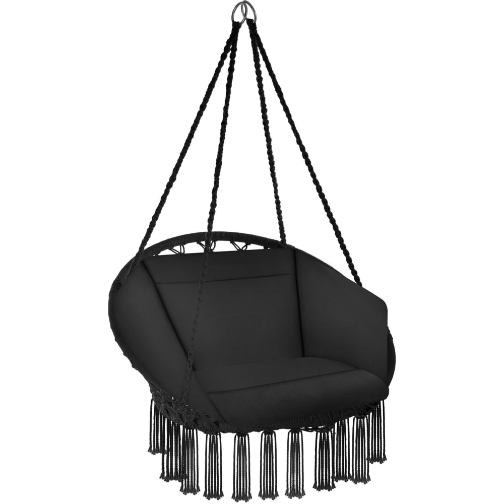 Poltrona sospesa nero - Tectake