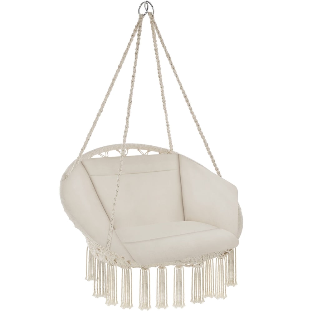 Fauteuil suspendu beige
