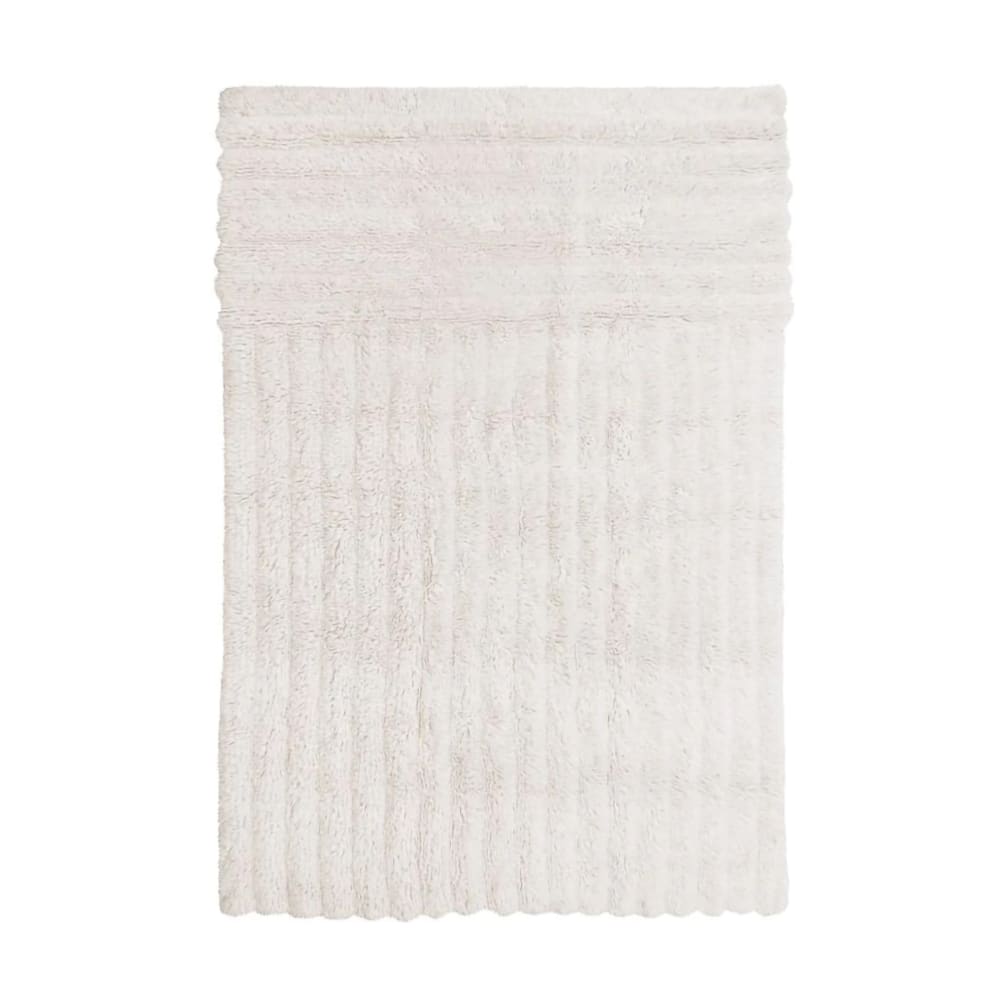 Lorena Canals Waschbarer Wollteppich, weiß 170x240 style modern - Wolle