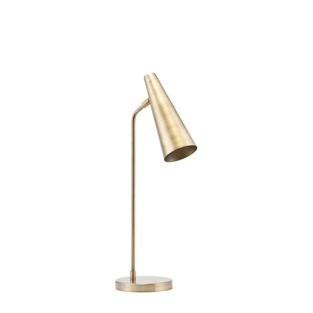 lampe à poser en laiton