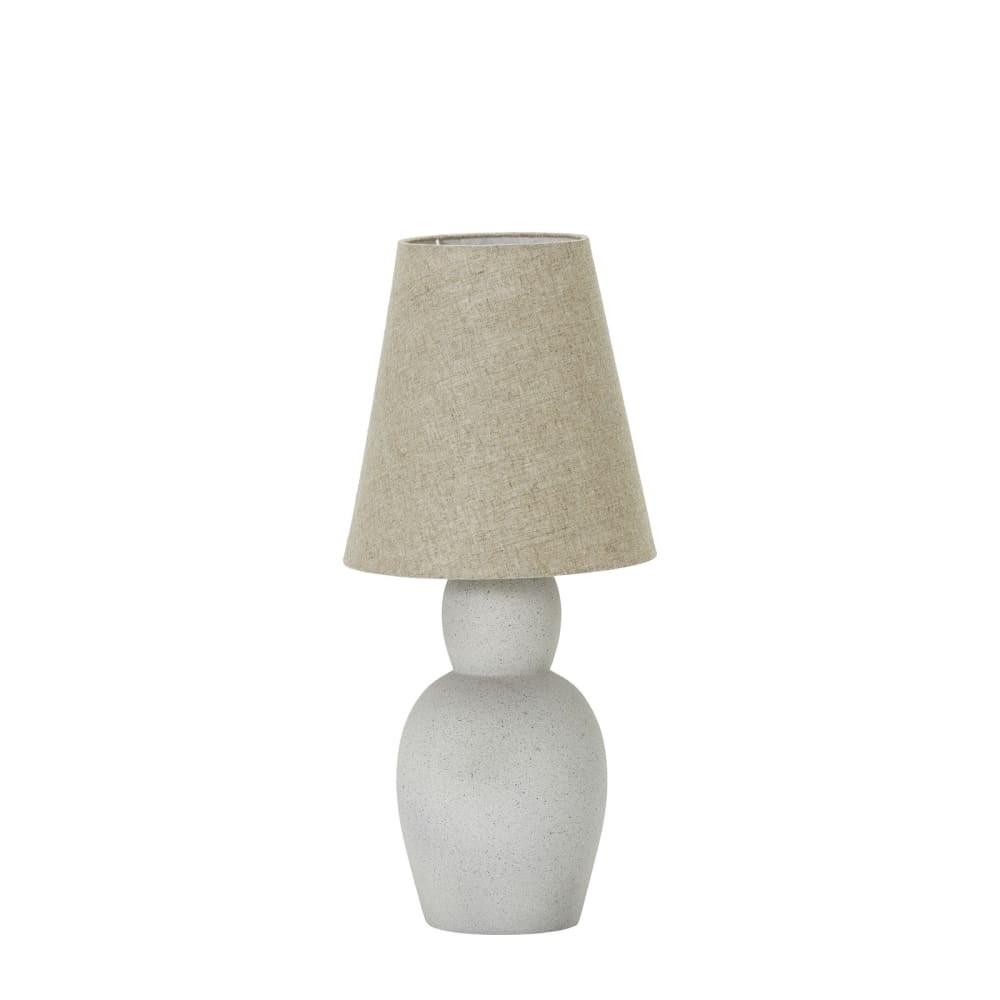 Lampe à poser en ciment sable