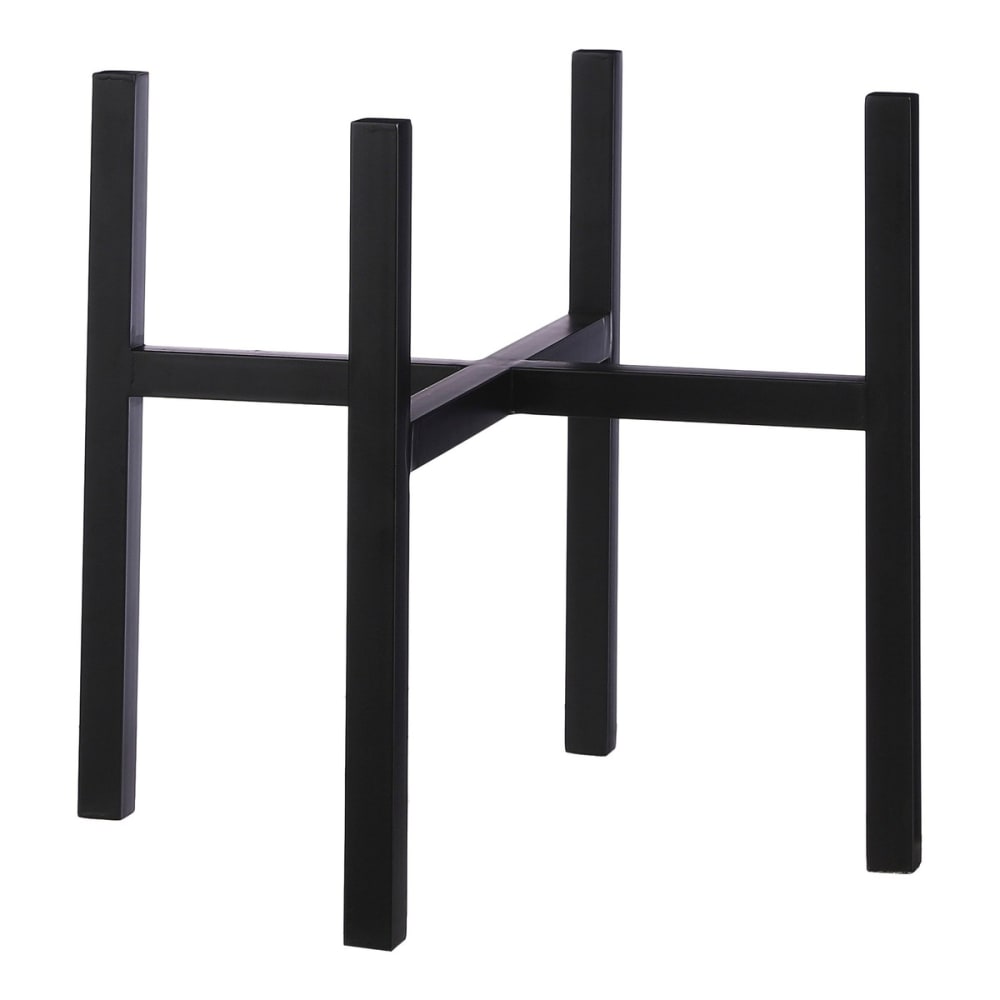 Soporte para plantas ascot negro h40xb45.5xl45.5cm