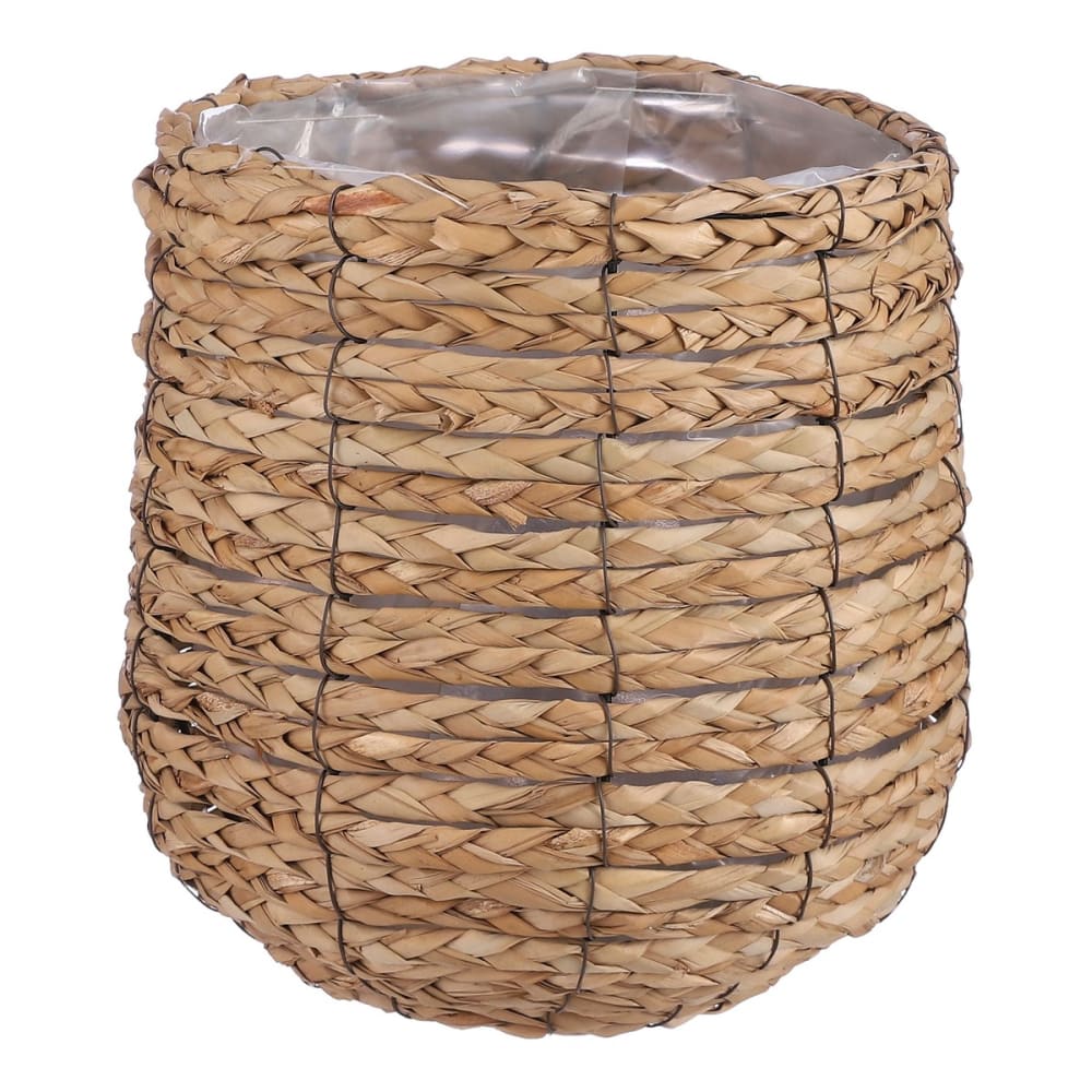 Mica Decorations Blumentopf Avalon Hellbraun Seegras H26xB26xL26cm style landhaus - Seebinsen