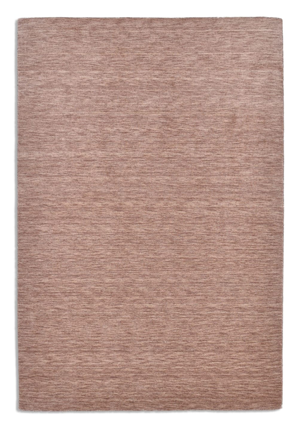 Alfombra tejida a mano en lana virgen - beige - 170x240 cm