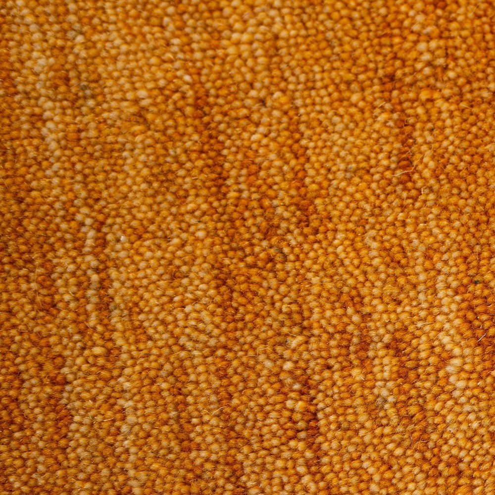Tapis salon - tissé main - 100% laine naturelle - or 060x090 cm — vue 4