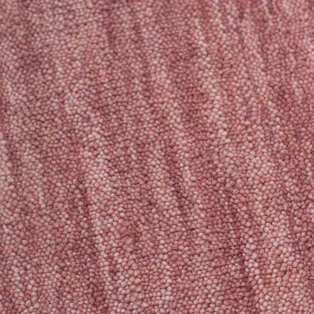 Tapis salon - tissé main - 100% laine - bois de rose 040x060 cm — vue 4
