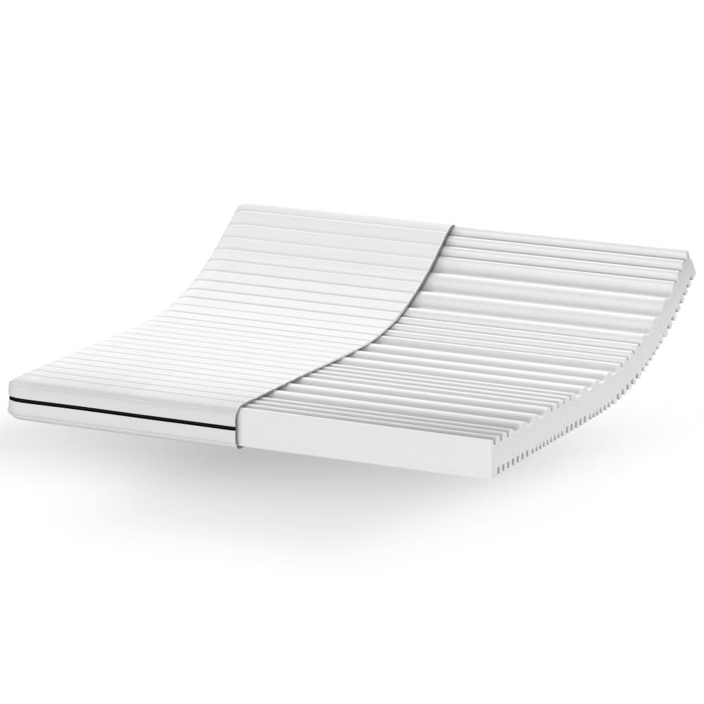 Matelas soutien ferme et housse lavable 200x200 cm épaisseur 15 cm