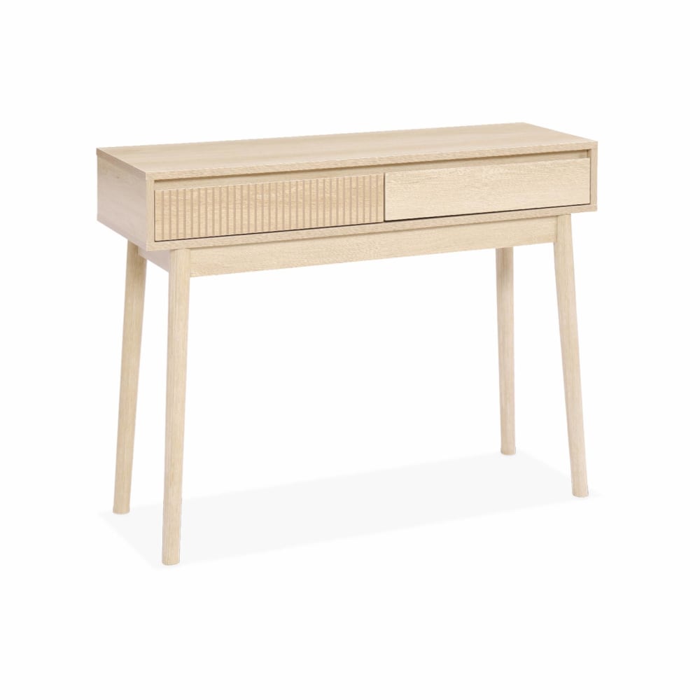 Console décor bois 2 tiroirs - Maisons du Monde