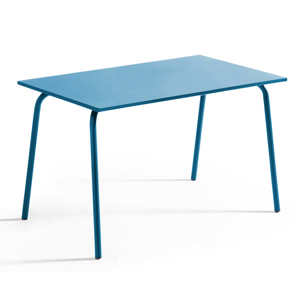 table de jardin en acier