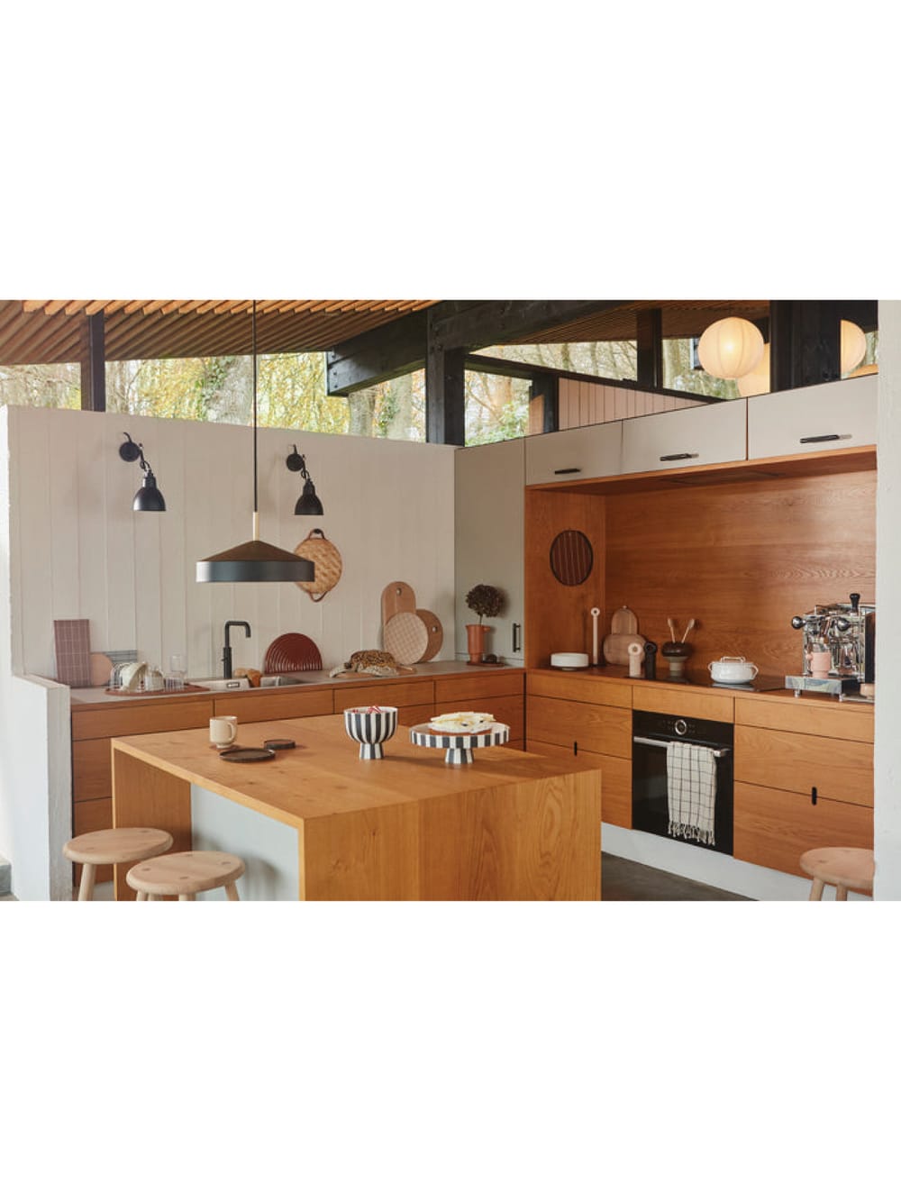 Sous-verre marron en métal et en silicone Ø9,4xH1,5cm - Maisons du Monde