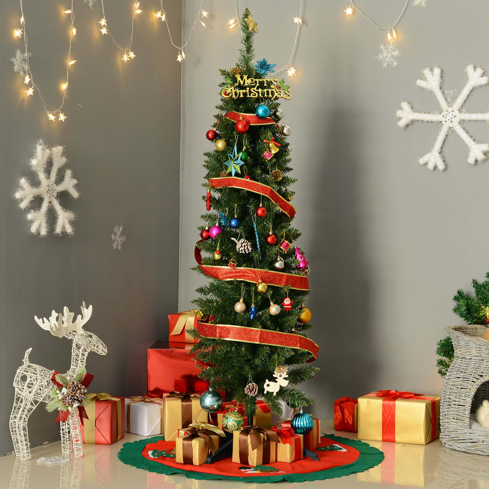 Árbol de navidad 46x46x150 cm verde - Maisons du Monde