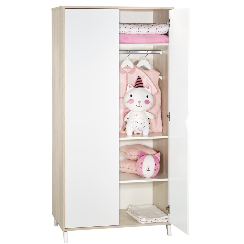 Armoire 2 portes Scandi naturel - Maisons du Monde