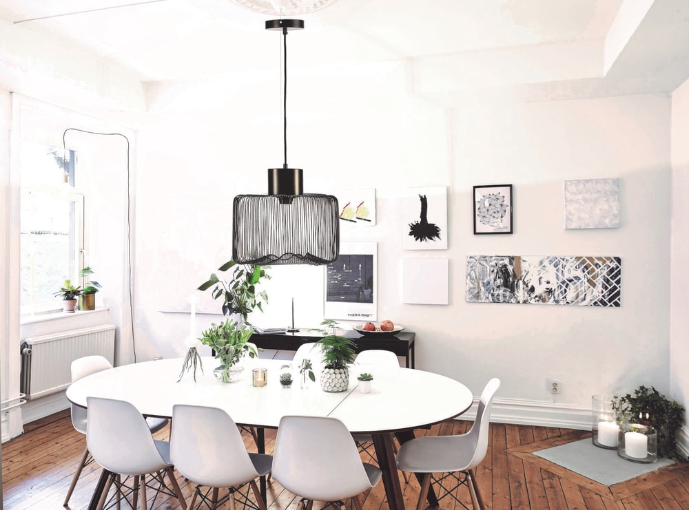Lámpara de techo GIPPY negra Ø33 cm E27 - Maisons du Monde
