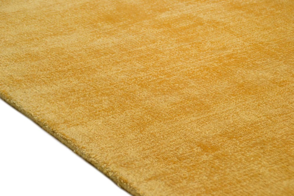 Tapis élégant avec un doux brillant en viscose Or 85x155 — vue 3