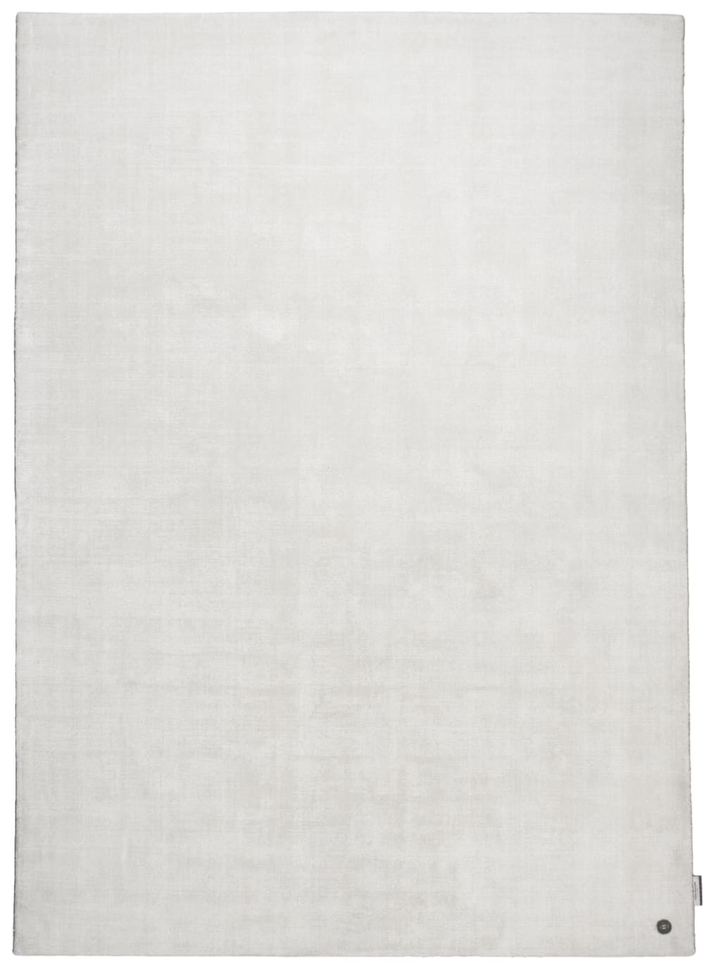 Alfombra de viscosa tejida a mano - blanca - 160x230 cm