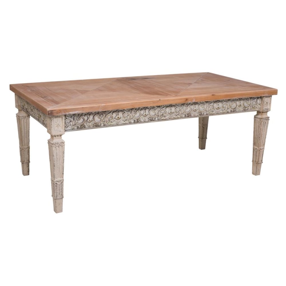 Table d’appoint blanc