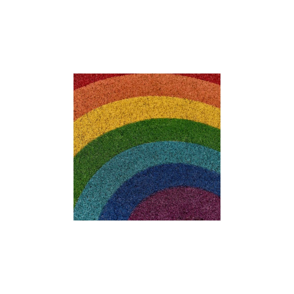 Paillasson coco multicolore arc-en-ciel 60x40x1,5cm - Maisons du Monde