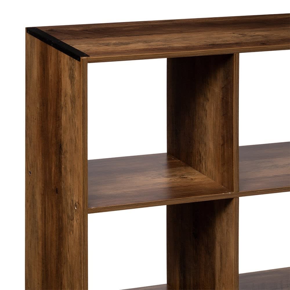 Étagère bois 6 cases