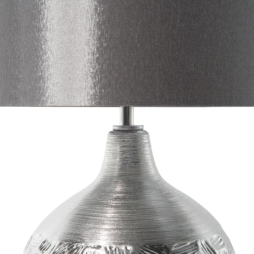 Lampe à poser porcelaine gris — vue 4