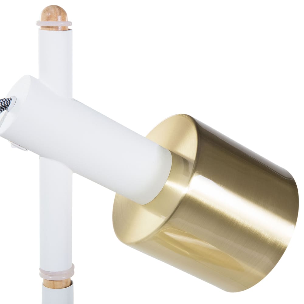 Lampadaire réglable bois de frêne blanc — vue 4