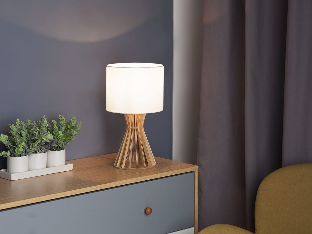 Lampe à poser marronblanc — vue 3
