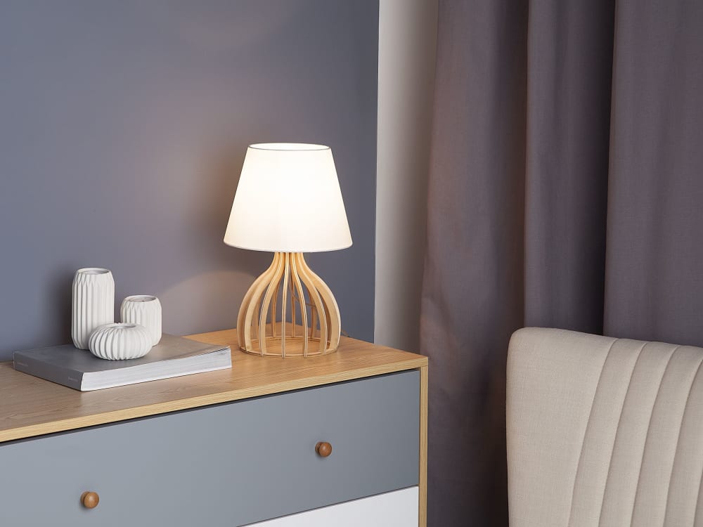 Lampe à poser marronblanc — vue 3